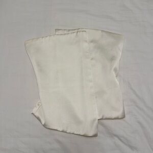 Zara White Corset Top